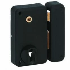 THIRARD Serrure En Applique Verticale à Fouillot Pêne Dormant Et Demitour A Cylindre Européen Optimum Main Droite