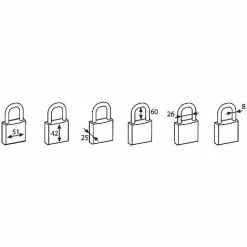 THIRARD Cadenas Modèle Tanker 2 -THIRARD Soldes 58127643 3