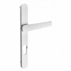 Poignée De Porte Intérieure SAFIR - Entraxes 70 Mm - Saillie Réduite - Blanc Par Thirard