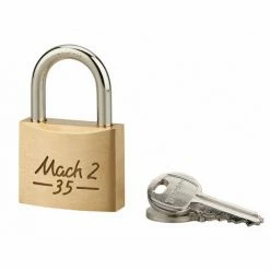THIRARD Cadenas MACH 2 Acier Et 2 Clés L : 35 Mm Finition : Acier