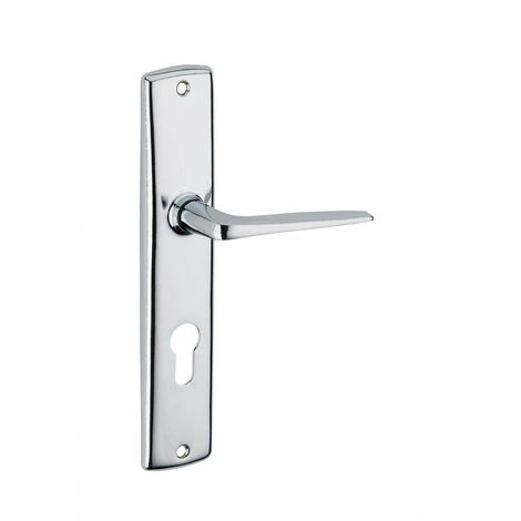 Poignée De Porte Intérieure Chrome DEMETER- Trou De Cylindre Par Thirard 3 Poignée De Porte Intérieure Chrome DEMETER- Trou De Cylindre Par Thirard