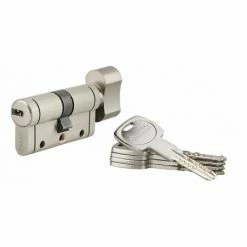 Cylindre Trafic 12 30x30 Mm Bouton 5 Clés Par Thirard