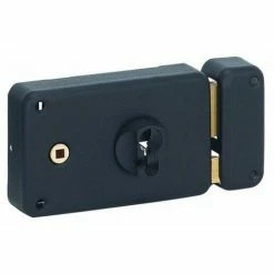 THIRARD Boitier Serrure De Grille A Cylindre Profile 140 X 88 Mm Gauche