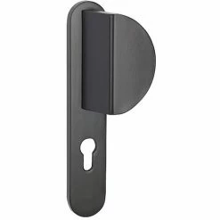 THIRARD Ensemble Sur Plaques Pour Serrure Tribando Standard 12 Ensemble Béquille - Marron