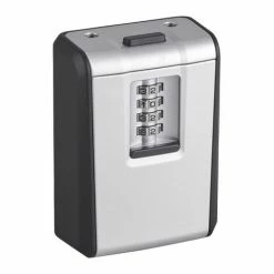 THIRARD - Boite à Clé à Combinaison, 4 Chiffres, Anse Acier Amovible, Gris/noir