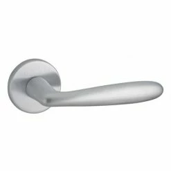 THIRARD - Paire De Béquilles Luxor Pour Porte, Carré 7mm, Chromé Satiné