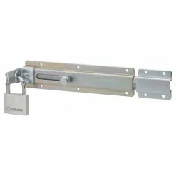 THIRARD - Verrou Transversal, Porte Cadenas Cadenassable, Longueur 230mm, Pêne Plat Coulissant, Acier Zingué -THIRARD Soldes 70901798 3