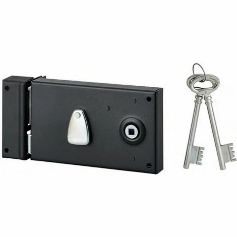 Serrure Horizontale époxy Noir 4 Gorges 140x82 Mm THIRARD à Fouillot C6 - Gauche - 000123 3 Serrure Horizontale époxy Noir 4 Gorges 140x82 Mm THIRARD à Fouillot C6 - Gauche - 000123