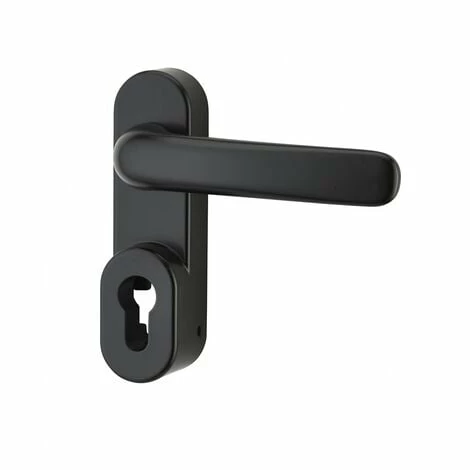 THIRARD - Poignée De Manoeuvre Extérieure, Sans Cylindre, Noir 3 THIRARD - Poignée De Manoeuvre Extérieure, Sans Cylindre, Noir