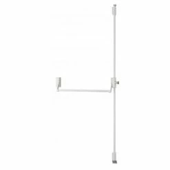 THIRARD - Serrure Anti-panique D-Cross Pour Porte D'entrée 1150mm Max, 2/3 Pts Haut Et Bas, Réversible, Blanc