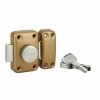 THIRARD - Verrou à Bouton Transit 2 Pour Porte D'entrée, Cylindre 40mm, Acier, 4 Clés, époxy Or -THIRARD Soldes 8904631 1