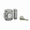 THIRARD - Verrou à Bouton Alouette Pour Porte Intérieure, Cylindre 35mm, Acier, 3 Clés, époxy Argent -THIRARD Soldes 8904642 1