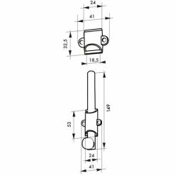 THIRARD - Verrou à Plaquer Pour Fenêtre, à Coulisse, 150mm, Nickel Satin 5 THIRARD - Verrou à Plaquer Pour Fenêtre, à Coulisse, 150mm, Nickel Satin -THIRARD Soldes 8904838 2