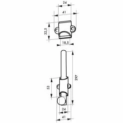 THIRARD - Verrou à Plaquer Pour Fenêtre, à Coulisse, 300mm, Nickel Satin 5 THIRARD - Verrou à Plaquer Pour Fenêtre, à Coulisse, 300mm, Nickel Satin -THIRARD Soldes 8904841 2