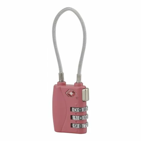 THIRARD - Cadenas à Combinaison TSA à Cable, 3 Chiffres, Voyage, 30mm 6 THIRARD - Cadenas à Combinaison TSA à Cable, 3 Chiffres, Voyage, 30mm – Image 4