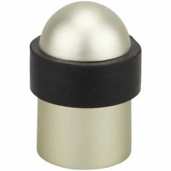 THIRARD - Butoir à Visser, Fixation Au Sol, Aluminium, Ø38x34,5mm, Chromé