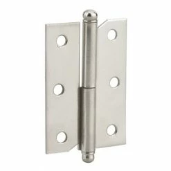 THIRARD - Charnière De Porte D'entrée/intérieure, 60x40mm, Acier, Gauche