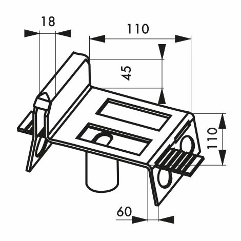 THIRARD - Sabot à Sceller Pour Porte, Glissière Réglable, Acier 4 THIRARD - Sabot à Sceller Pour Porte, Glissière Réglable, Acier – Image 2