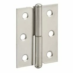 THIRARD - Charnière De Porte Intérieure, 50x40mm, Acier, Droite