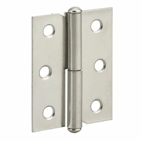 THIRARD - Charnière De Porte Intérieure, 50x40mm, Acier, Droite 3 THIRARD - Charnière De Porte Intérieure, 50x40mm, Acier, Droite