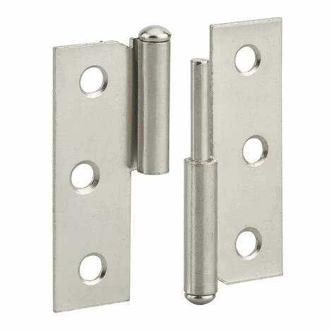 THIRARD - Charnière De Porte Intérieure, 50x40mm, Acier, Droite 4 THIRARD - Charnière De Porte Intérieure, 50x40mm, Acier, Droite – Image 2