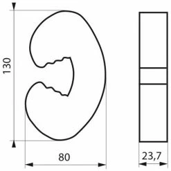THIRARD - Lot De 2 Amortisseurs De Porte Anti-pince Doigt, Blanc 5 THIRARD - Lot De 2 Amortisseurs De Porte Anti-pince Doigt, Blanc -THIRARD Soldes 8904909 2