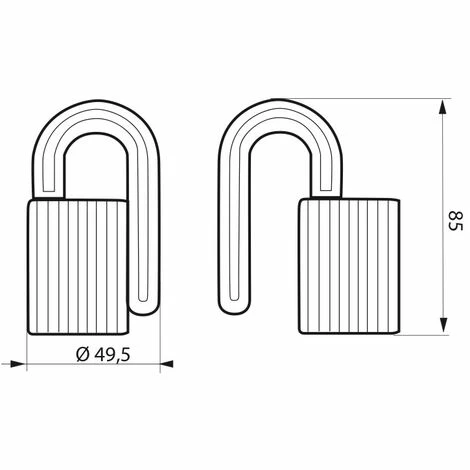 THIRARD - Lot De 2 Entrebailleurs Bloque-charnière, Blanc 4 THIRARD - Lot De 2 Entrebailleurs Bloque-charnière, Blanc – Image 2