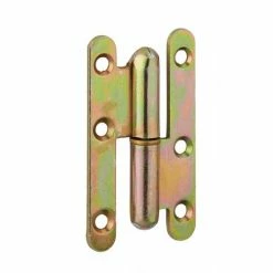 THIRARD - Charnière De Porte D'entrée/intérieure, 80x45mm, Acier, Droite