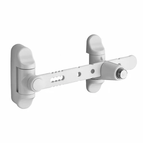 THIRARD - Entrebailleur à Bouton Pour Fenêtre 1 à 2 Vantaux, 158mm, Laqué Blanc 3 THIRARD - Entrebailleur à Bouton Pour Fenêtre 1 à 2 Vantaux, 158mm, Laqué Blanc