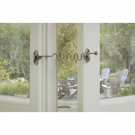 THIRARD - Entrebâilleur De Fenêtre, 1 Ou 2 Vantaux, Chromé 4 THIRARD - Entrebâilleur De Fenêtre, 1 Ou 2 Vantaux, Chromé – Image 2