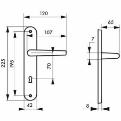 THIRARD - Ensemble De Poignées Pour Porte De Chambre Louis XV Trou De Clé, Carré 7mm, Entr'axes 195mm, Laiton Vieilli 5 THIRARD - Ensemble De Poignées Pour Porte De Chambre Louis XV Trou De Clé, Carré 7mm, Entr'axes 195mm, Laiton Vieilli -THIRARD Soldes 8904964 2