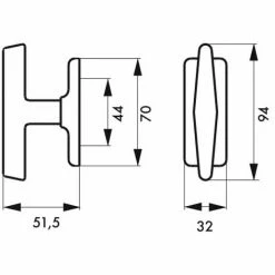 THIRARD - Bouton De Fenêtre Selene, Nickelé Satiné 5 THIRARD - Bouton De Fenêtre Selene, Nickelé Satiné -THIRARD Soldes 8905017 2