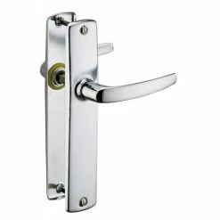 THIRARD - Ensemble De Poignées Pour Porte Intérieure Abbeville Sans Trou, Carré 7mm, Entr'axes 165mm, Chromé -THIRARD Soldes 8905077 2