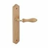 THIRARD - Ensemble De Poignées Pour Porte Intérieure Themis Sans Trou, Carré 7mm, Entr'axes 195mm, Bois Brut -THIRARD Soldes 8905081 1