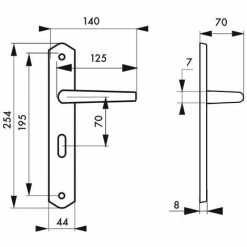 THIRARD - Ensemble De Poignées Pour Salle De Bain/toilette Themis à Condamnation, Carré 7mm, Entr'axes 195mm, Bois Brut 5 THIRARD - Ensemble De Poignées Pour Salle De Bain/toilette Themis à Condamnation, Carré 7mm, Entr'axes 195mm, Bois Brut -THIRARD Soldes 8905082 2