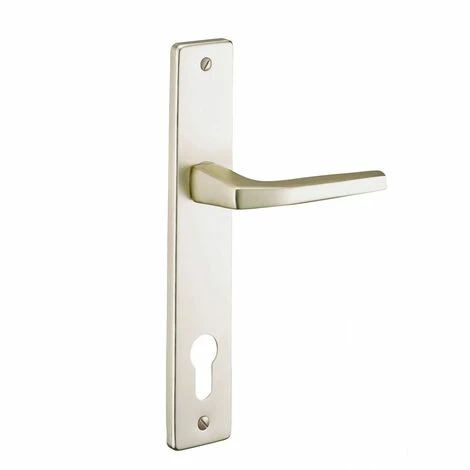 THIRARD - Ensemble De Poignées Pour Porte D'entrée Picardie Trou De Cylindre, Carré 7mm, Entr'axes 92mm, Couleur F2 3 THIRARD - Ensemble De Poignées Pour Porte D'entrée Picardie Trou De Cylindre, Carré 7mm, Entr'axes 92mm, Couleur F2