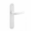 THIRARD - Ensemble De Poignées Pour Porte Intérieure Chantilly Sans Trou, Carré 7mm, Entr'axes 195mm, Blanc -THIRARD Soldes 8905095 1