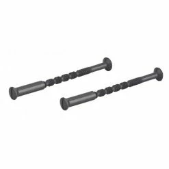 THIRARD - Jeu De 2 Vis Sécables Avec Douilles, M4x50, Fer Patiné