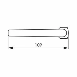 THIRARD - Paire De Béquilles Crecy Pour Porte, Carré 7mm, Argent -THIRARD Soldes 8905166 2