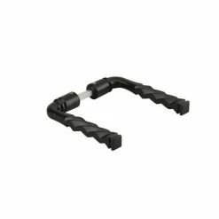 THIRARD - Paire De Béquilles Fil Torsadé Pour Porte, Carré 6x100mm, 1 Portée, Noir