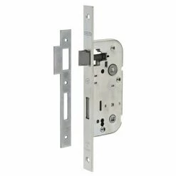 THIRARD - Serrure Encastrable NF à Condamnation Pour Salle De Bain Et Toilette, Axe 40mm, Bouts Carrés, Zingué -THIRARD Soldes 8905188 2