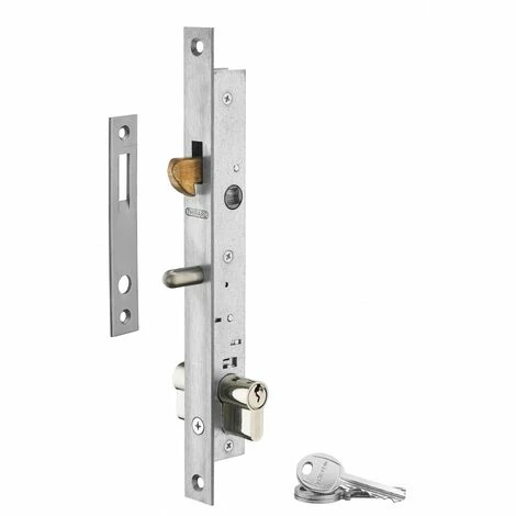 THIRARD - Serrure Encastrable à Crochet à Cylindre, Axe 16mm, Bouts Carrés, Cylindre 30x30mm, Zingué, 3 Clés 3 THIRARD - Serrure Encastrable à Crochet à Cylindre, Axe 16mm, Bouts Carrés, Cylindre 30x30mm, Zingué, 3 Clés