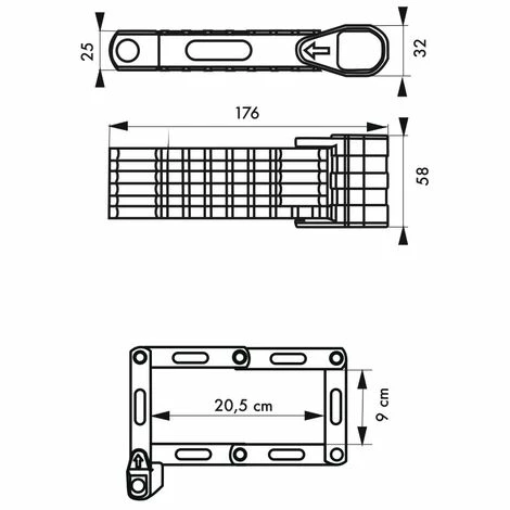 THIRARD - Antivol Zebra à Clé, 3 Clés, Noir 5 THIRARD - Antivol Zebra à Clé, 3 Clés, Noir – Image 3