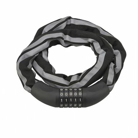 THIRARD - Antivol à Combinaison Biker, 5 Chiffres, Chaîne Acier, Moto, 0.9m, Noir 3 THIRARD - Antivol à Combinaison Biker, 5 Chiffres, Chaîne Acier, Moto, 0.9m, Noir
