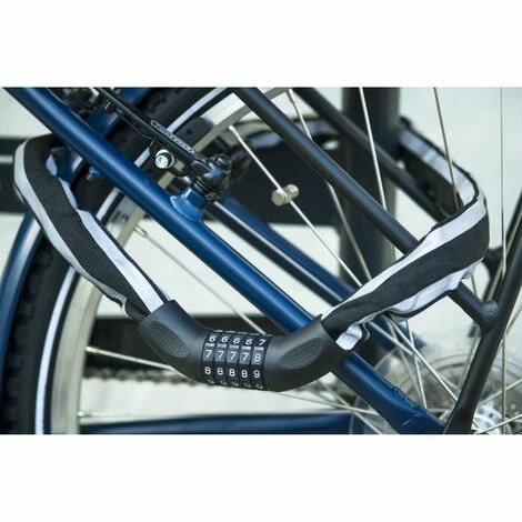 THIRARD - Antivol à Combinaison Biker, 5 Chiffres, Chaîne Acier, Moto, 0.9m, Noir 4 THIRARD - Antivol à Combinaison Biker, 5 Chiffres, Chaîne Acier, Moto, 0.9m, Noir – Image 2