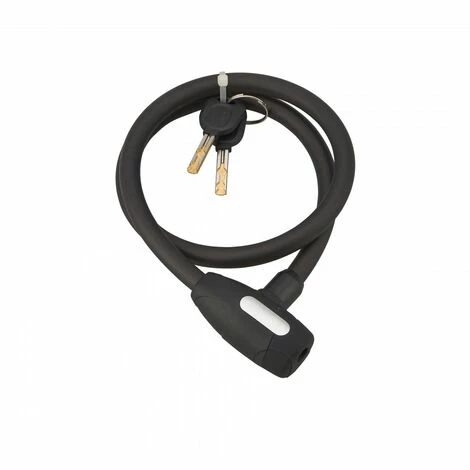 THIRARD - Antivol à Clé Stunt, Câble Acier, Vélo, 12mmx0.8m, 2 Clés, Noir 3 THIRARD - Antivol à Clé Stunt, Câble Acier, Vélo, 12mmx0.8m, 2 Clés, Noir