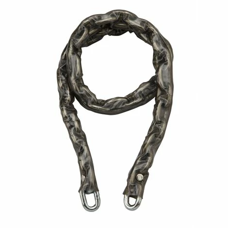 THIRARD - Chaîne Acier Cémenté Zingué Loops, Vélo, Barrières, Ø 8mm, 1.2m, Gaine PVC 3 THIRARD - Chaîne Acier Cémenté Zingué Loops, Vélo, Barrières, Ø 8mm, 1.2m, Gaine PVC