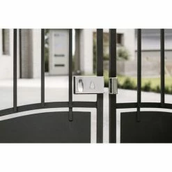 THIRARD - Serrure 4 Gorges En Applique à Clé à Fouillot Pour Portail, Droite, Axe 58mm, 140x82mm, Zingué, 2 Clés -THIRARD Soldes 8945484 2