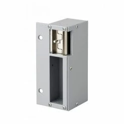 THIRARD - Gâche électrique Pour Serrure Verticale En Applique, Réversible, 12V, Compatible Extérieur, Gris