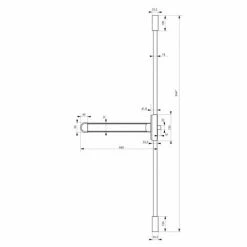THIRARD - Serrure Anti-panique S-Push Pour Porte D'entrée, 2/3 Pts Haut Et Bas, Réversible, Noir -THIRARD Soldes 8945512 3